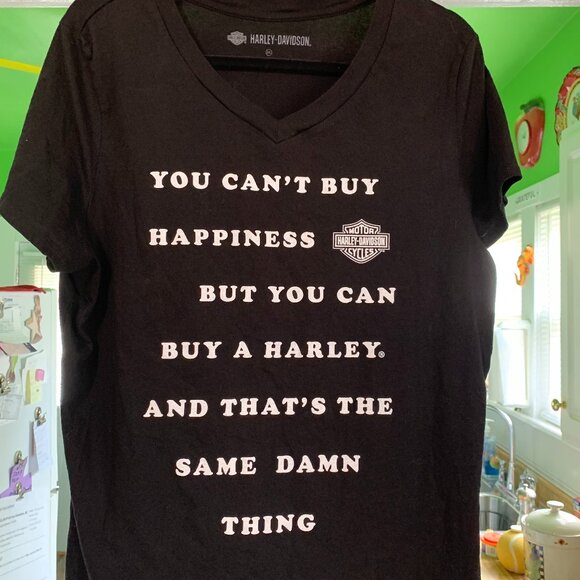 Women's Harley T-Shirt 2XL - Picture 1 of 1